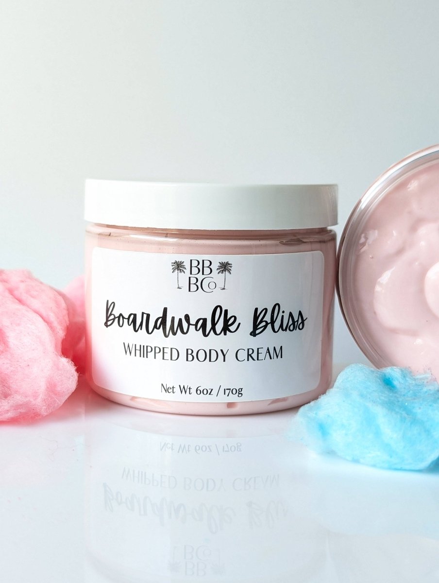 Beachy Bubbles Bath Co - Boardwalk Bliss Whipped Body Cream - Purses & Pearls