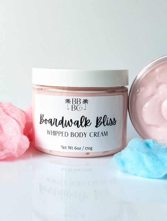 Beachy Bubbles Bath Co - Boardwalk Bliss Whipped Body Cream - Purses & Pearls