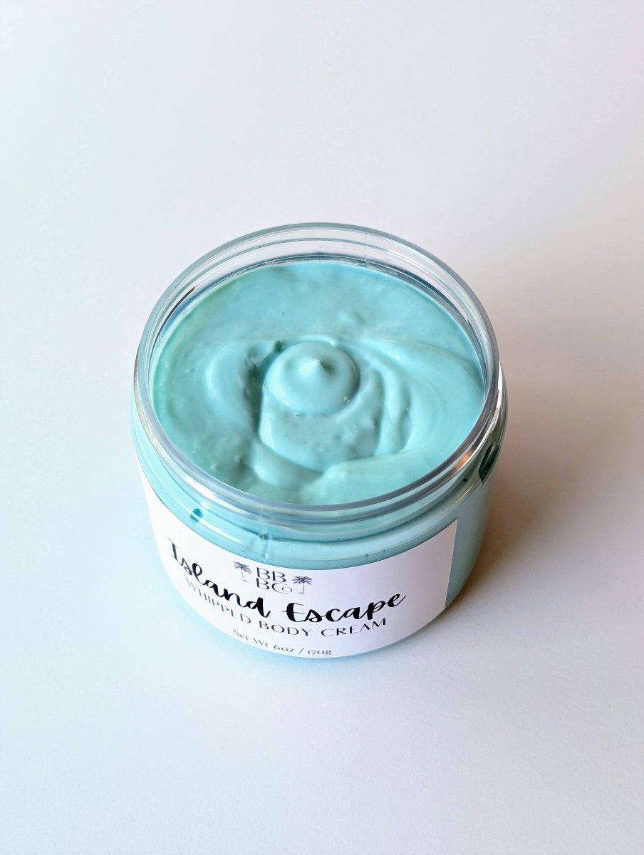 Beachy Bubbles Bath Co - Island Escape Whipped Body Cream - Purses & Pearls