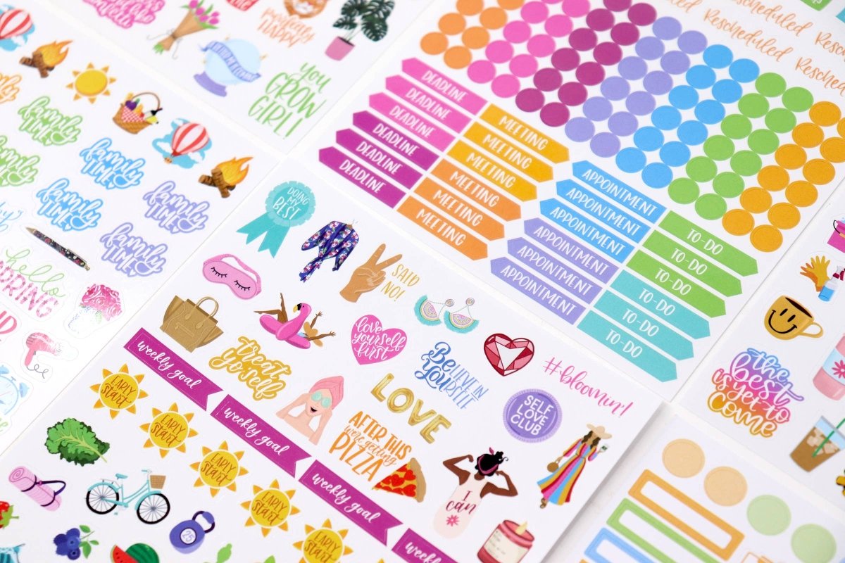bloom daily planners - Classic Sticker Pack - Purses & Pearls