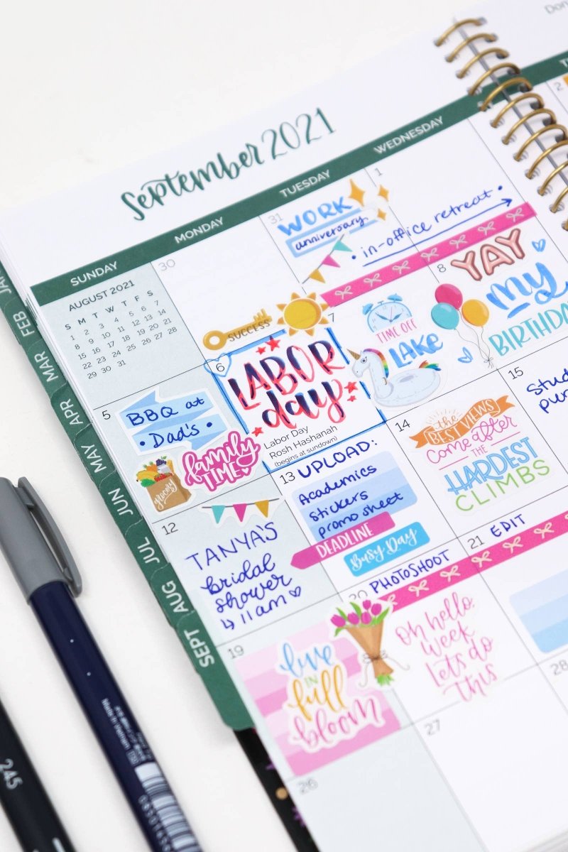 bloom daily planners - Classic Sticker Pack - Purses & Pearls