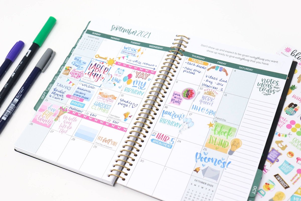 bloom daily planners - Classic Sticker Pack - Purses & Pearls