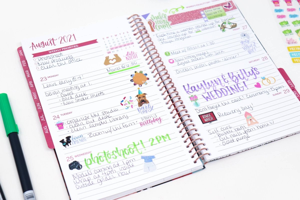 bloom daily planners - Classic Sticker Pack - Purses & Pearls