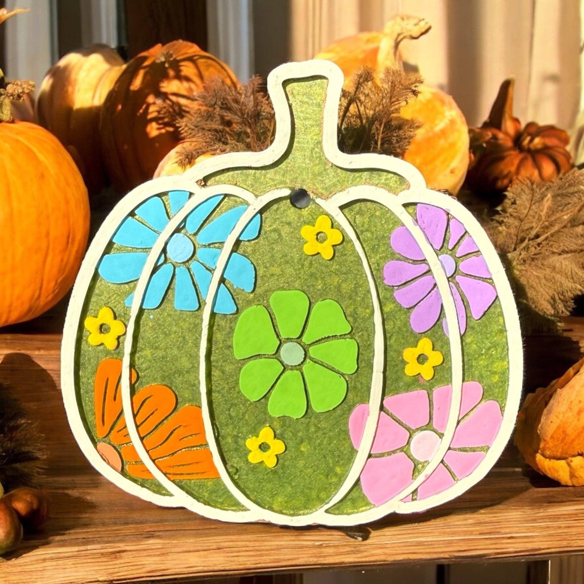 Boho Pumpkin Freshie - Purses & Pearls