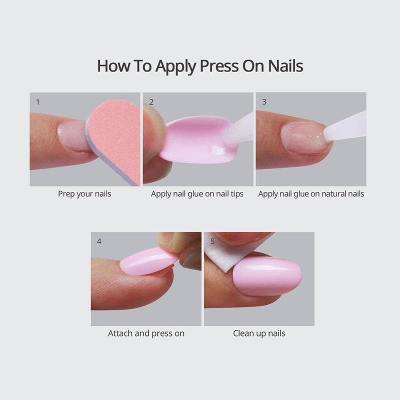 BTArtboxnails - Pastel Pink Short Square Nails - Soft Gel Press On Nails Kit - Purses & Pearls