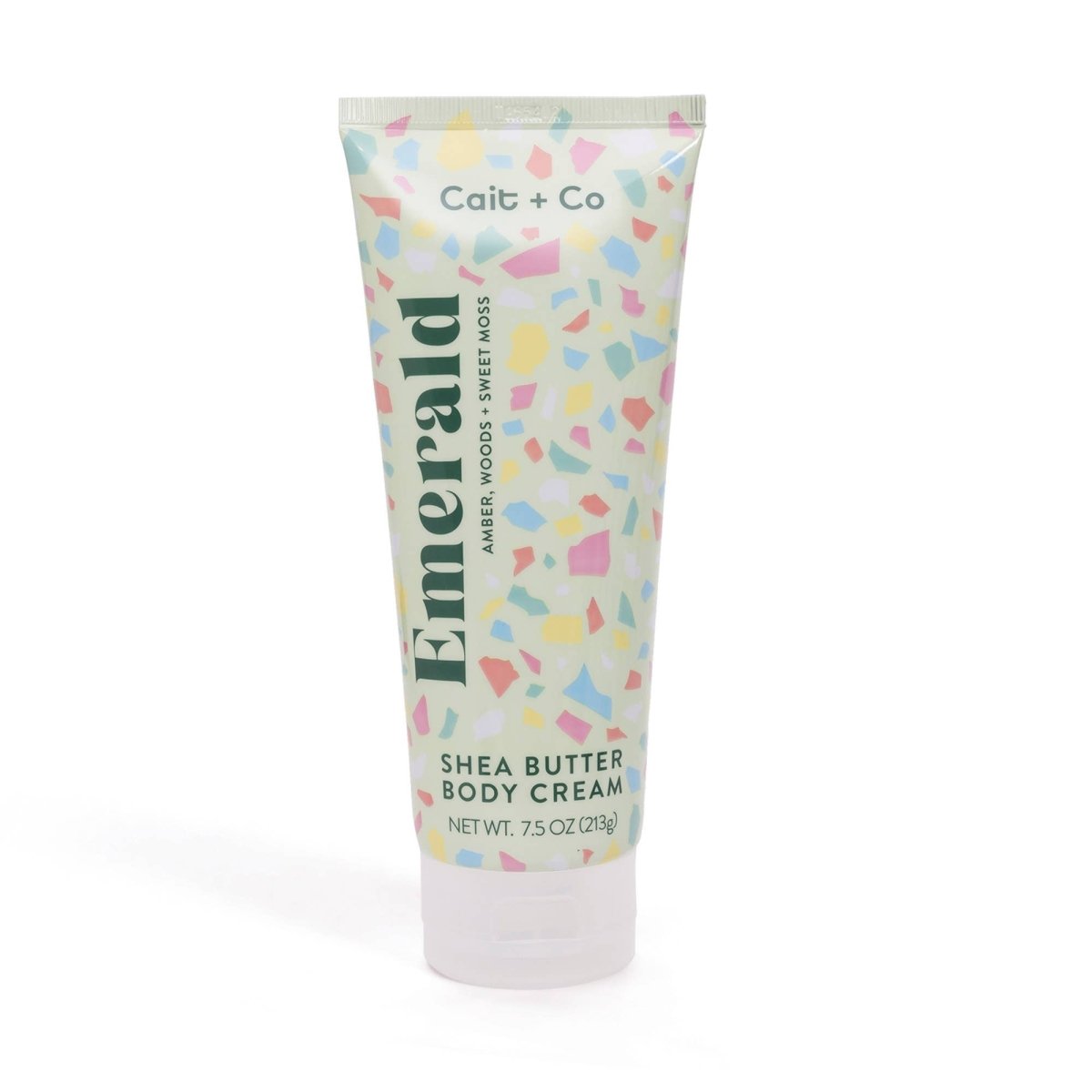 Cait + Co - Shea Butter Body Cream - 7.5oz Emerald | Gem Collection - Purses & Pearls