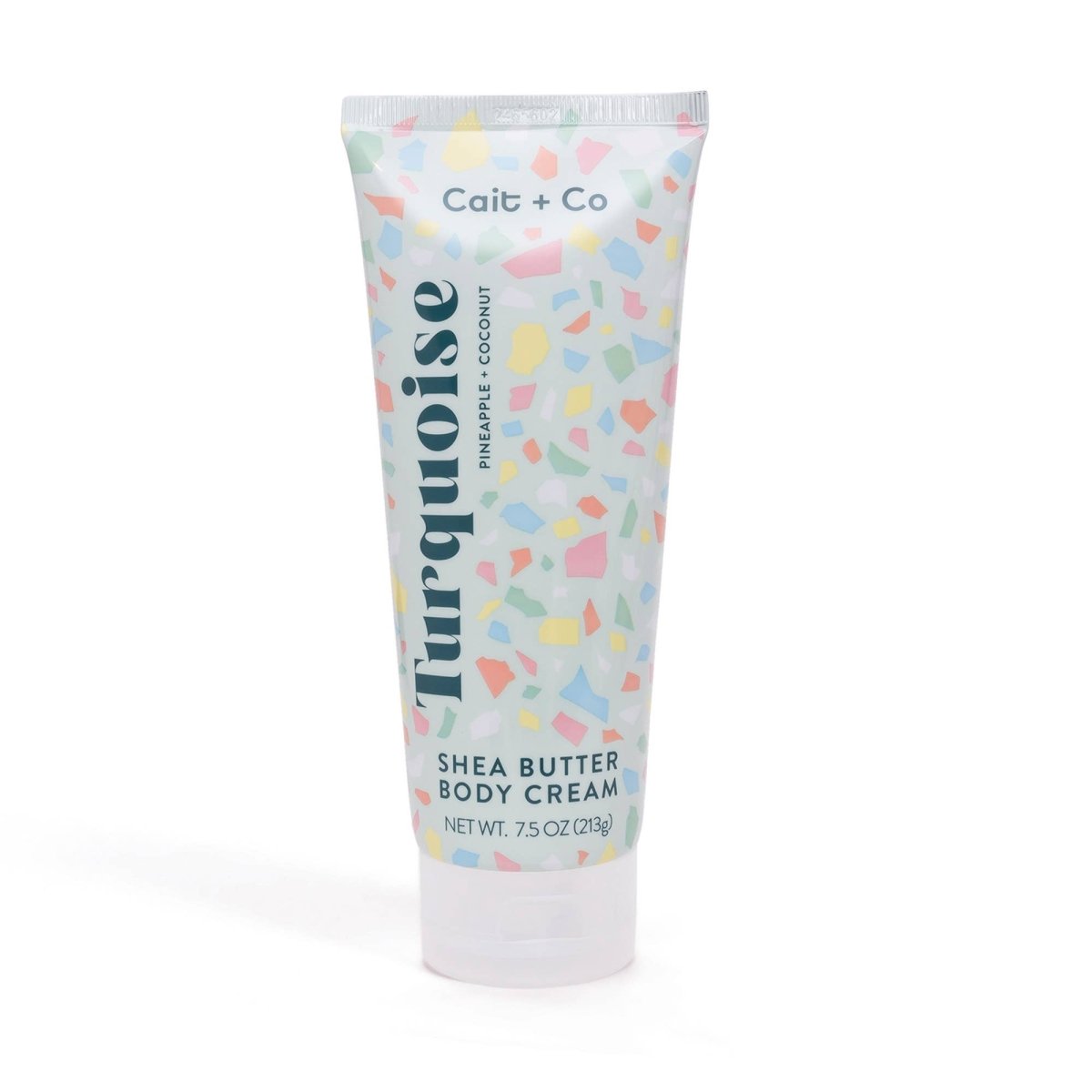 Cait + Co - Shea Butter Body Cream - 7.5oz Turquoise | Gem Collection - Purses & Pearls