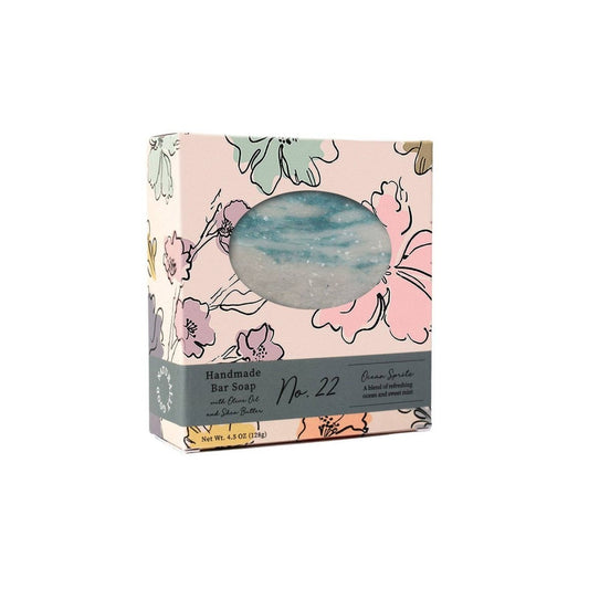 Cait + Co - Wild Blossom Soap No. 22 - Ocean Spritz - Purses & Pearls