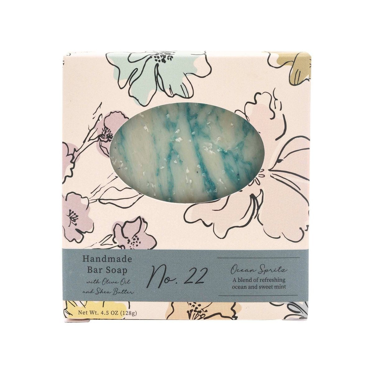 Cait + Co - Wild Blossom Soap No. 22 - Ocean Spritz - Purses & Pearls