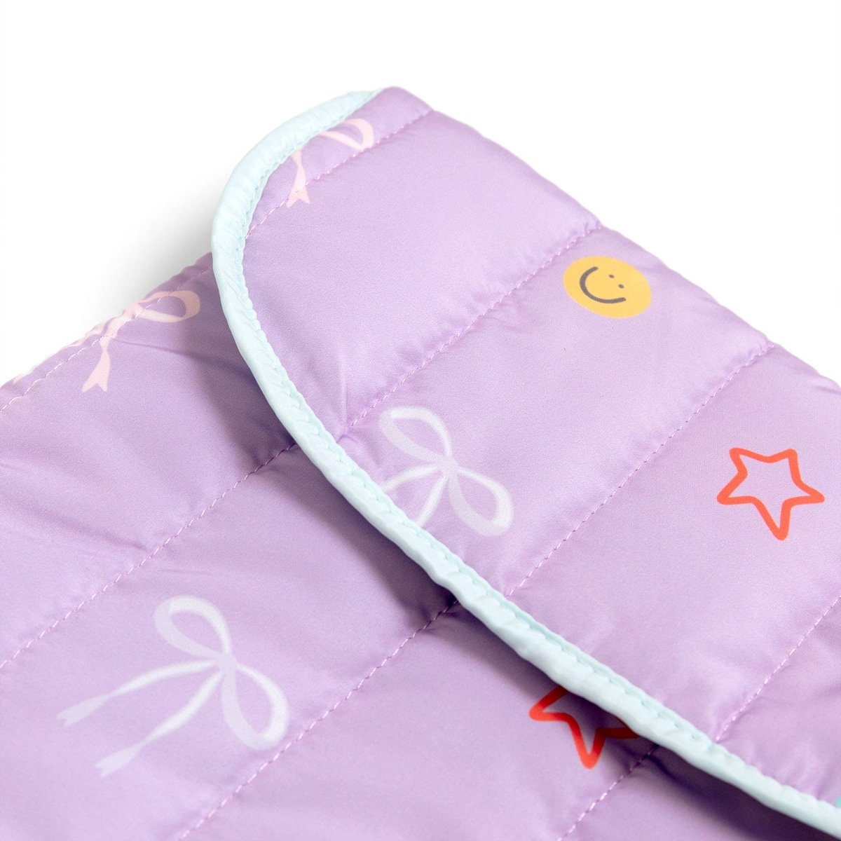 Callie Danielle - Smiley Faces & Coquette Bows Laptop Sleeve - Purses & Pearls