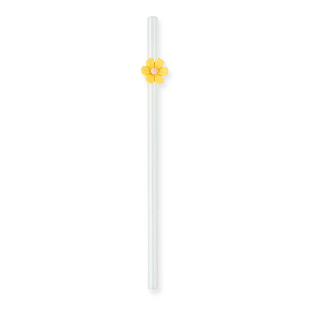Core Home - 7pk Glass Straw Set - Floral - Purses & Pearls