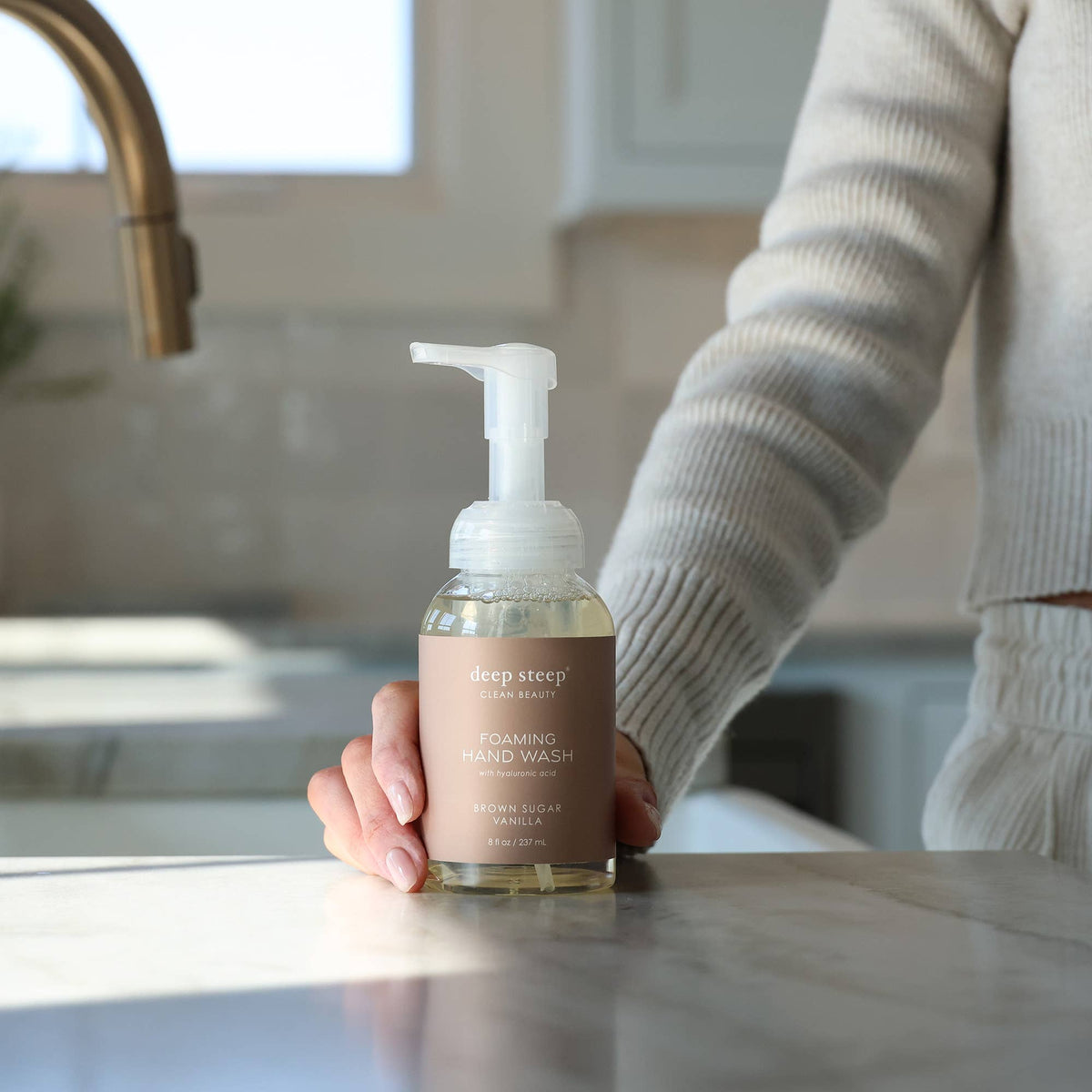 Brown Sugar Vanilla Moisturizing Foaming Hand Wash 8oz