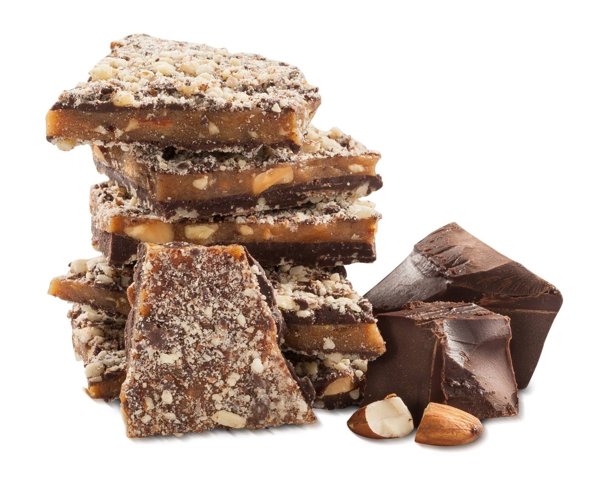 Dave's Sweet Tooth Chocolate Toffee - Dark Chocolate Pouch - Purses & Pearls