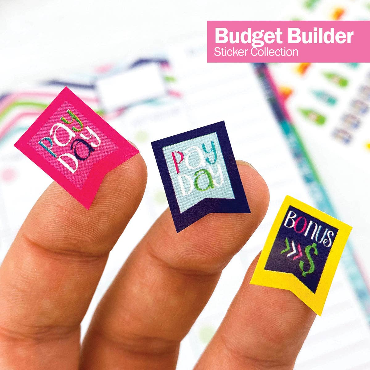 Denise Albright - Planner Stickers for Budgeting - Purses & Pearls