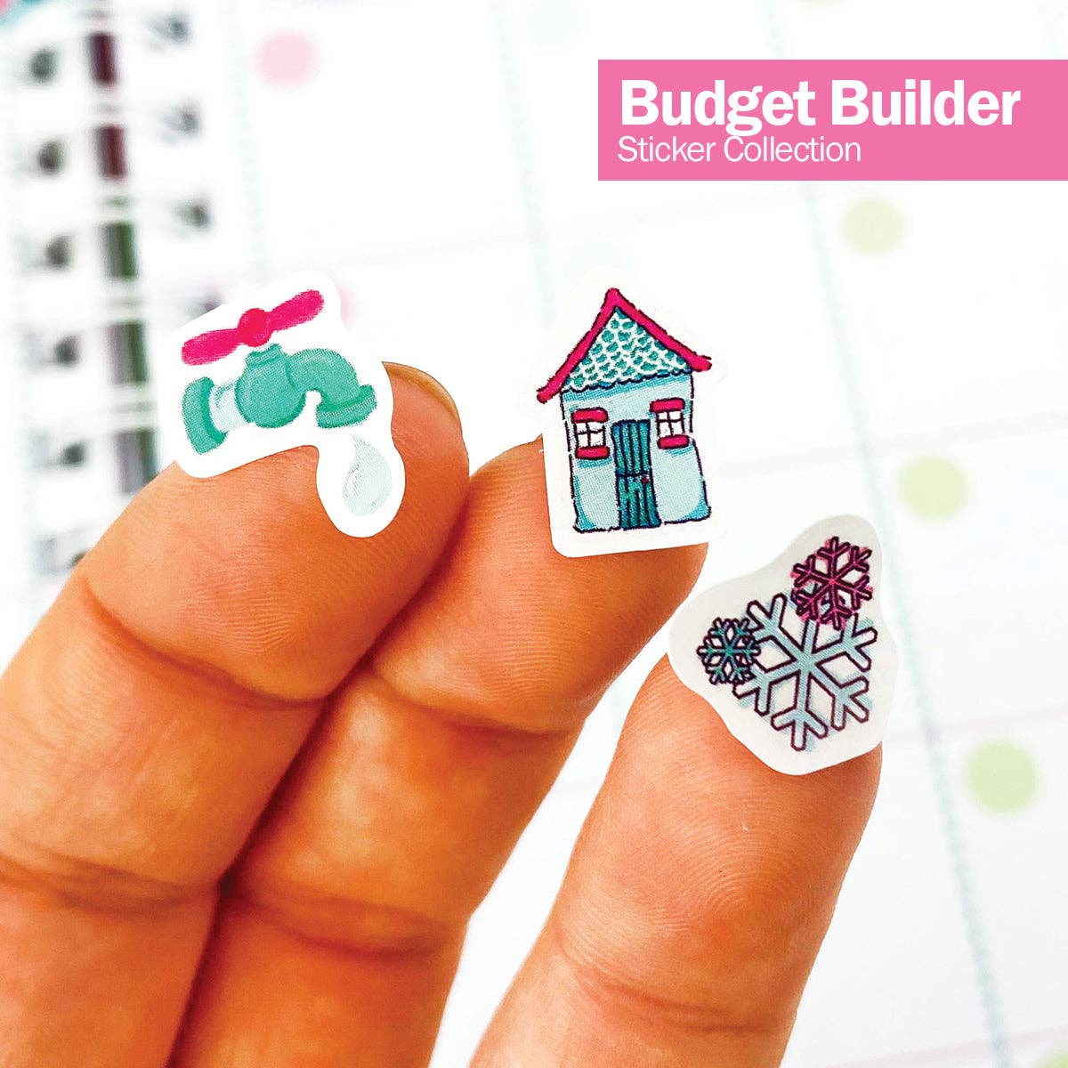 Denise Albright - Planner Stickers for Budgeting - Purses & Pearls