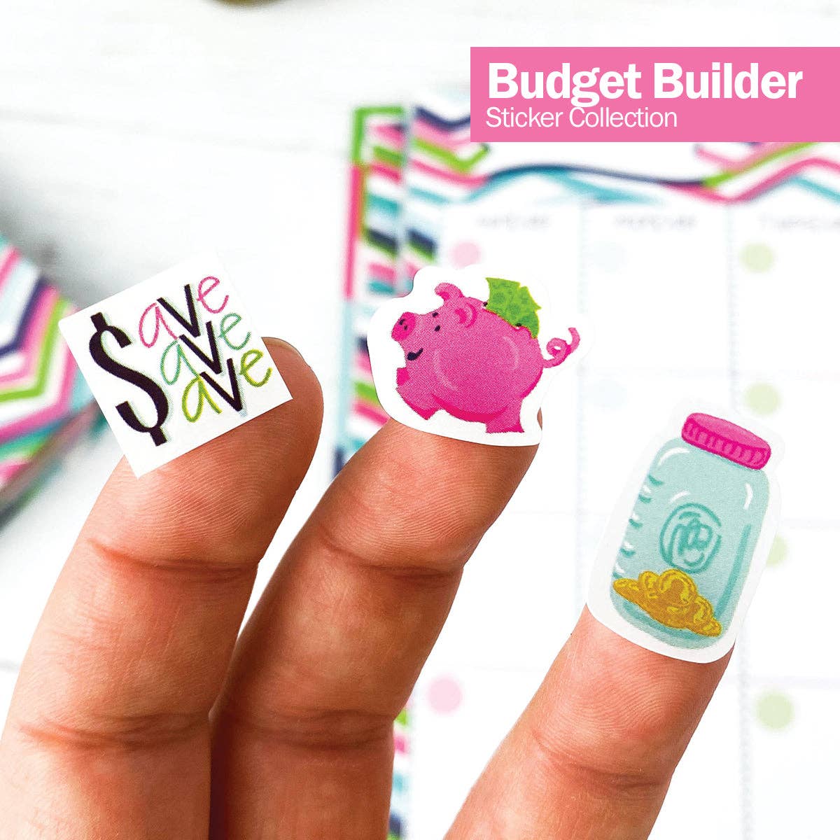 Denise Albright - Planner Stickers for Budgeting - Purses & Pearls