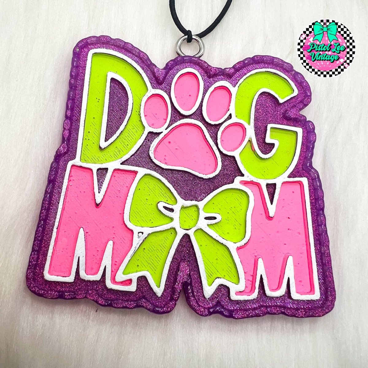 Dog Mom Freshie - Purses & Pearls