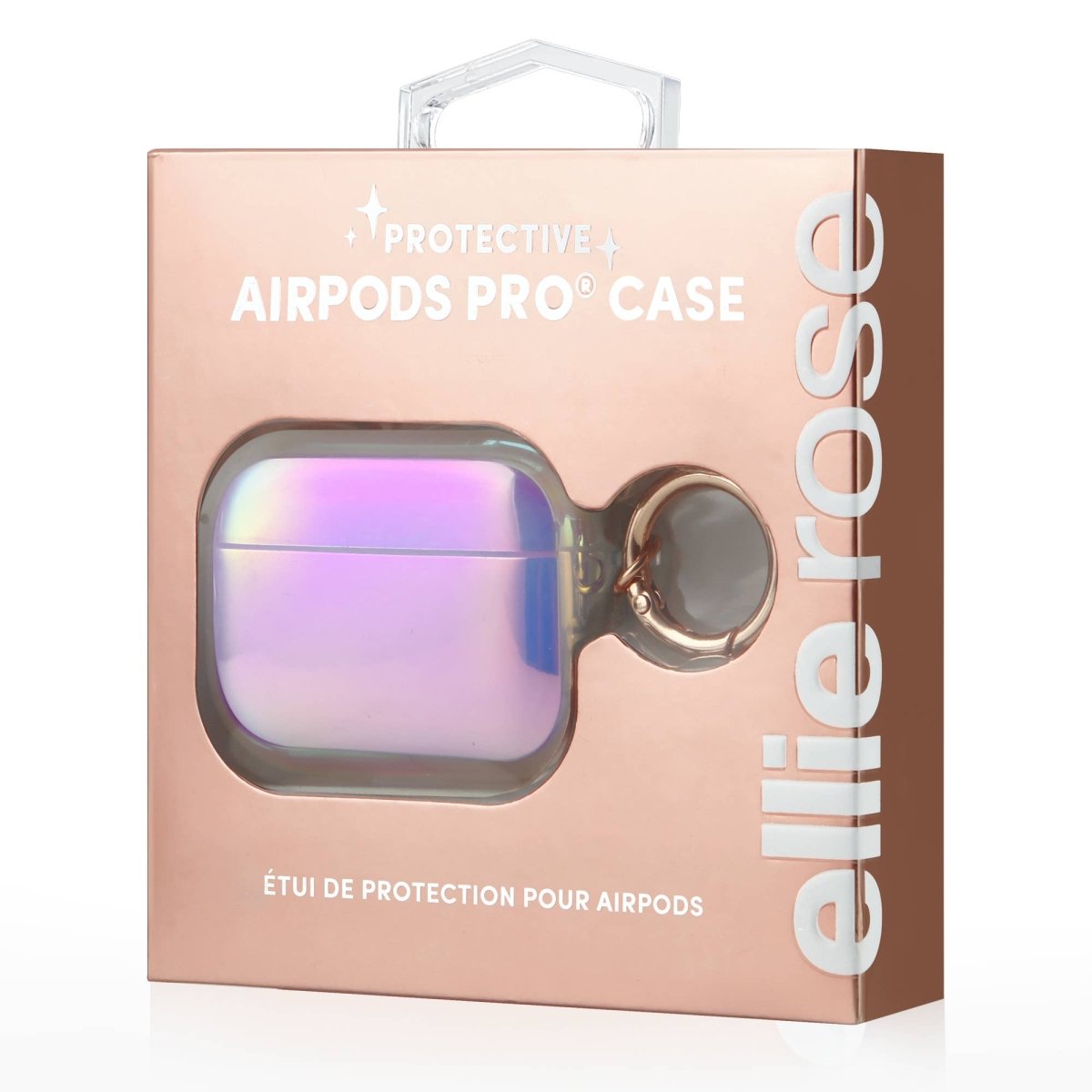 Ellie Rose - AirPods Pro Case - Aura (Pure Holographic) - Purses & Pearls