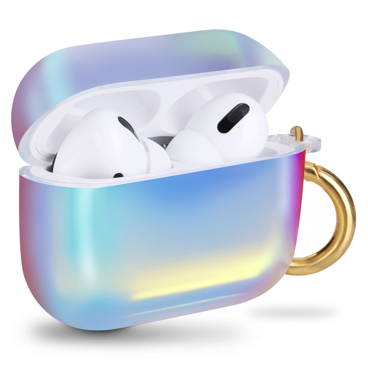 Ellie Rose - AirPods Pro Case - Aura (Pure Holographic) - Purses & Pearls