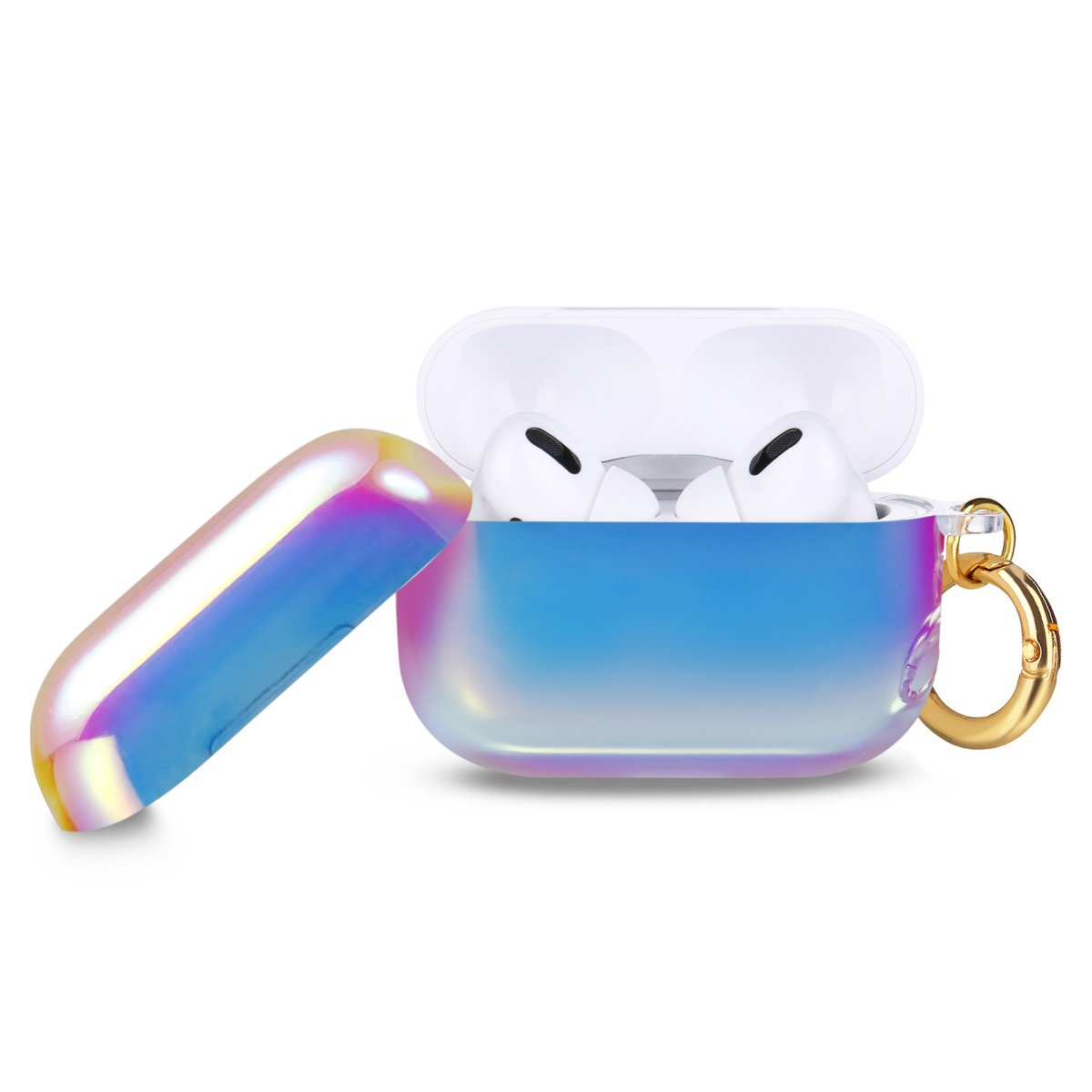 Ellie Rose - AirPods Pro Case - Aura (Pure Holographic) - Purses & Pearls