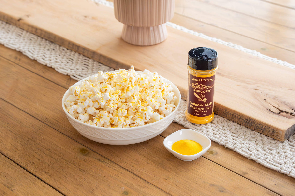 Amish Country Popcorn - 5.5oz. Ballpark-Style Popcorn Salt