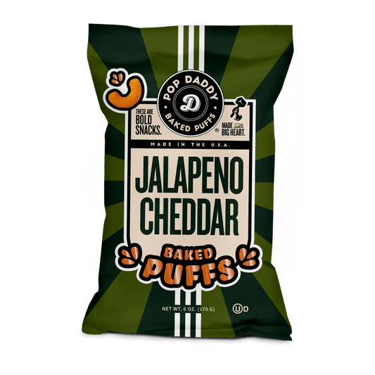 Flavored Baked Puffs - 6oz - Jalapeno Cheddar - Purses & Pearls