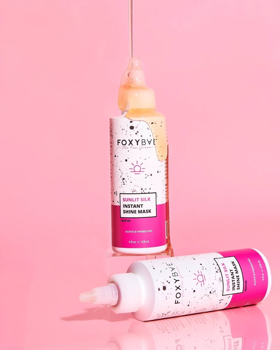 Foxybae Hair - Sunlit Silk Instant Shine Mask - Purses & Pearls