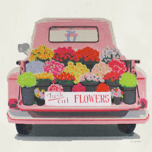 Fresh Cut Flowers Diamond Painting Kit - Purses & Pearls