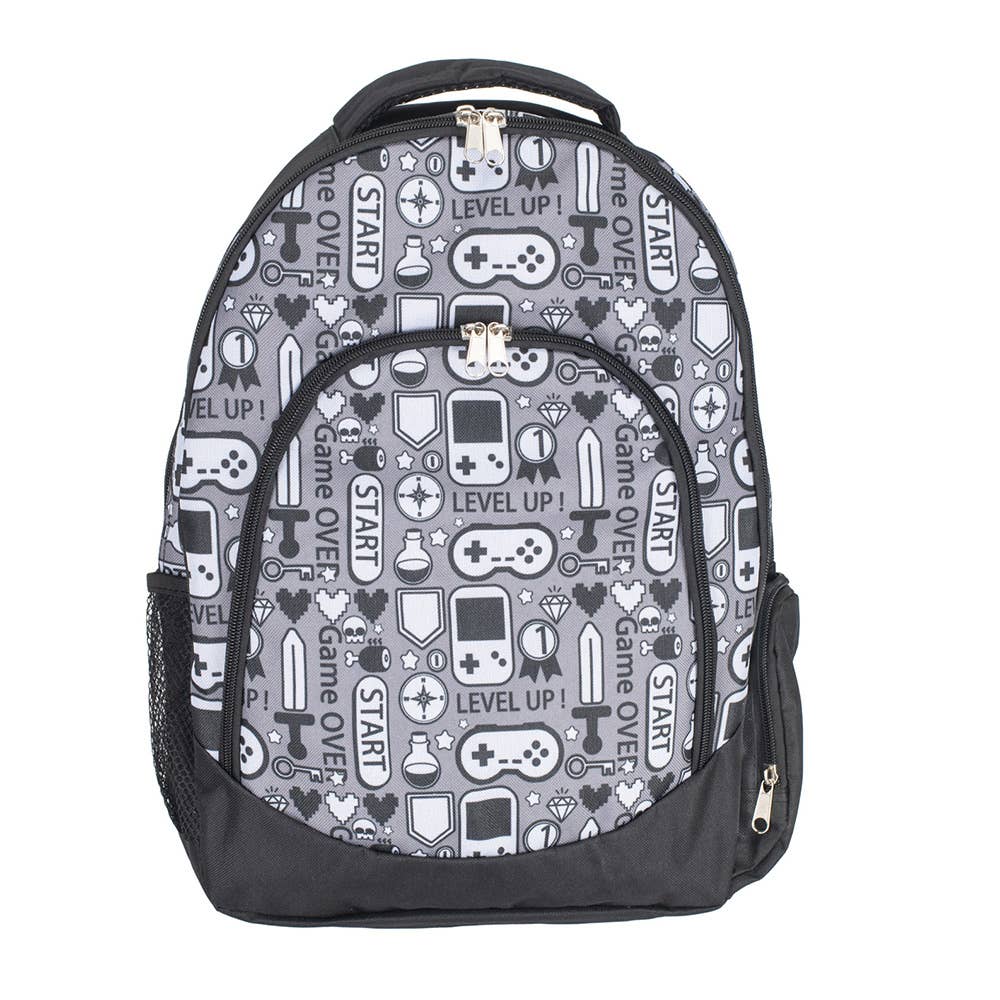 Gamer Backpack & Lunchbag Set - Purses & Pearls