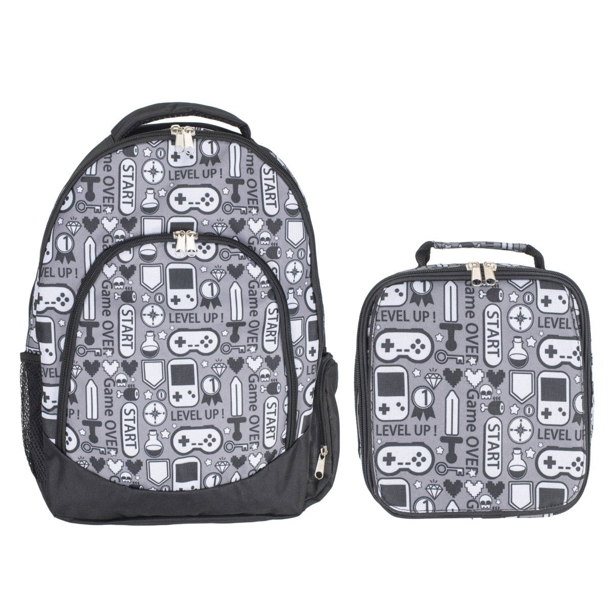 Gamer Backpack & Lunchbag Set - Purses & Pearls