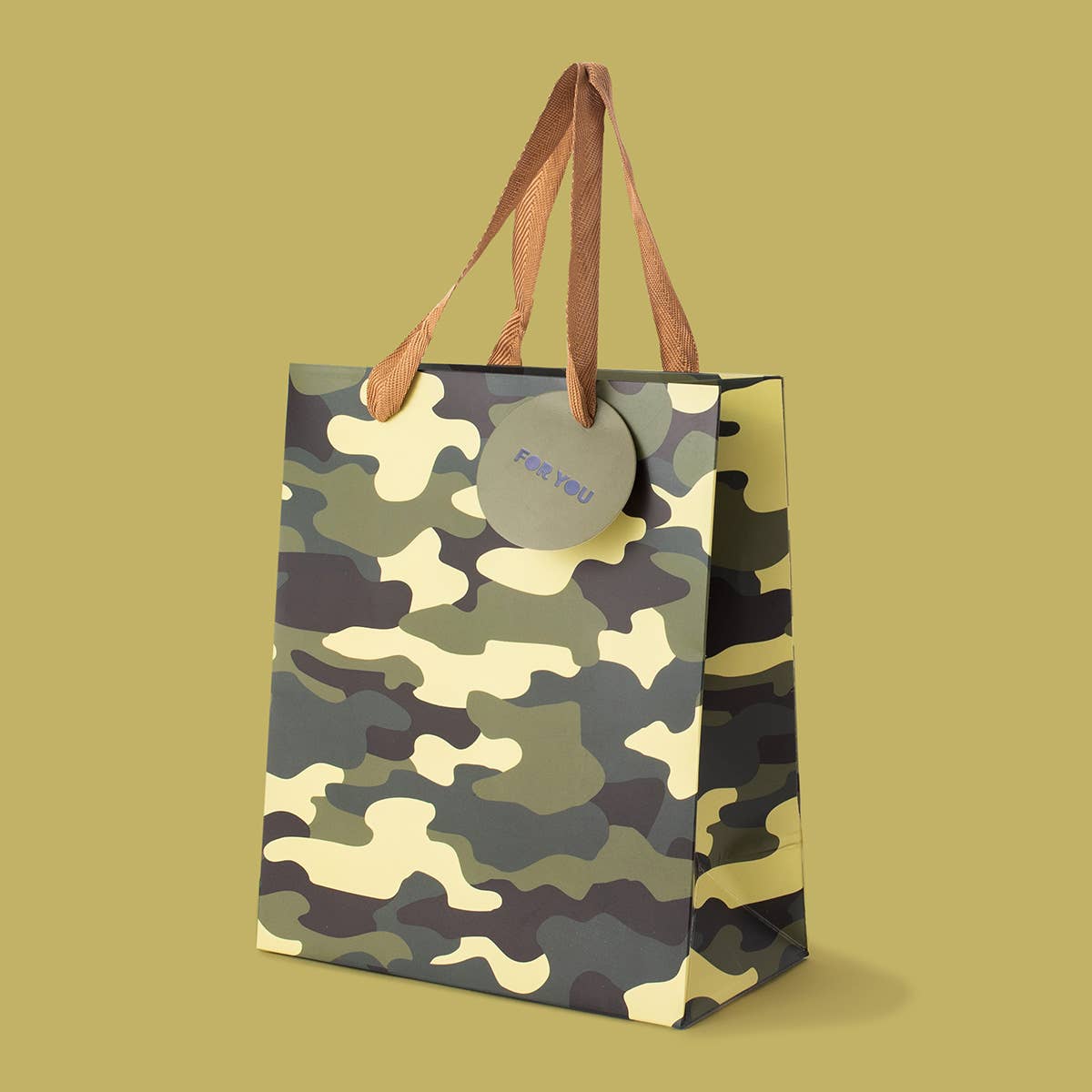 Gift Bags - Camouflage - Assorted Sizes to Choose From - Purses & Pearls