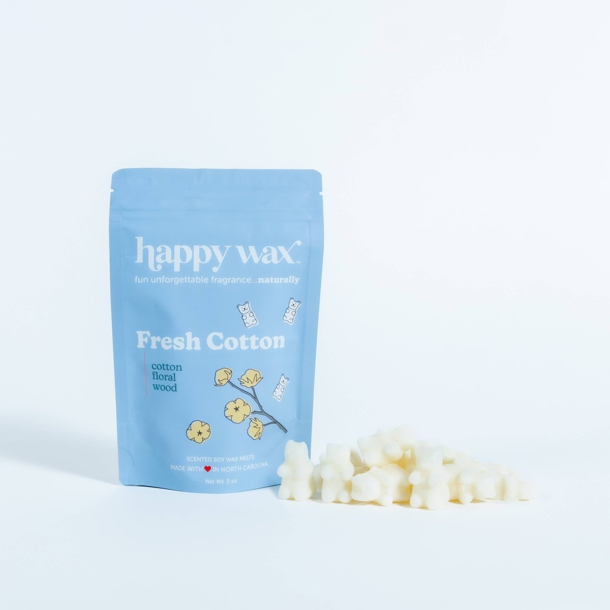 Happy Wax - Fresh Cotton Wax Melts - Purses & Pearls