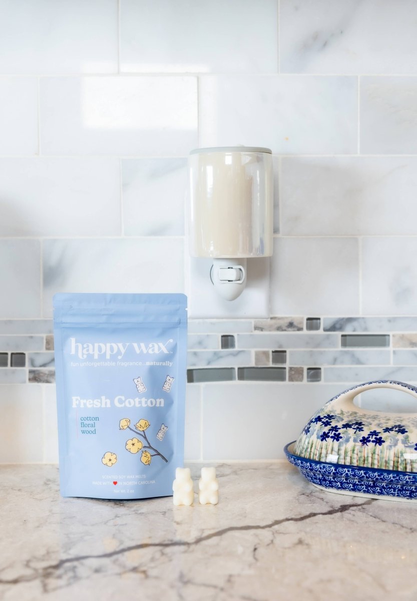 Happy Wax - Fresh Cotton Wax Melts - Purses & Pearls