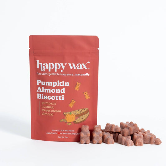 Happy Wax - Pumpkin Almond Biscotti - Purses & Pearls