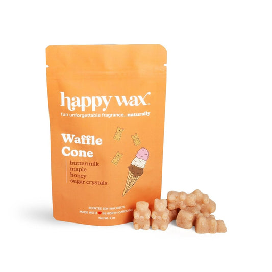 Happy Wax - Waffle Cone Wax Melts - Purses & Pearls