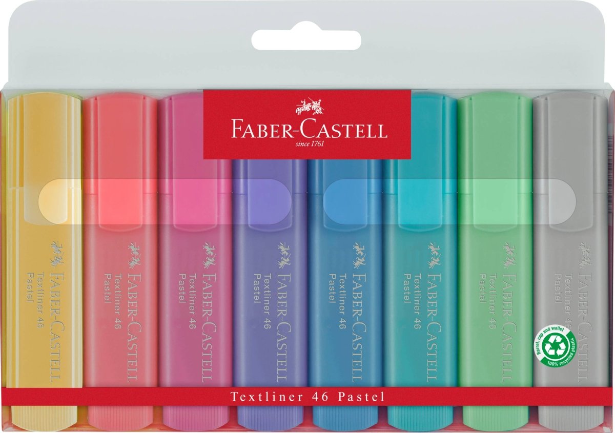 Highlighters, Pastel - Wallet of 8 - Purses & Pearls
