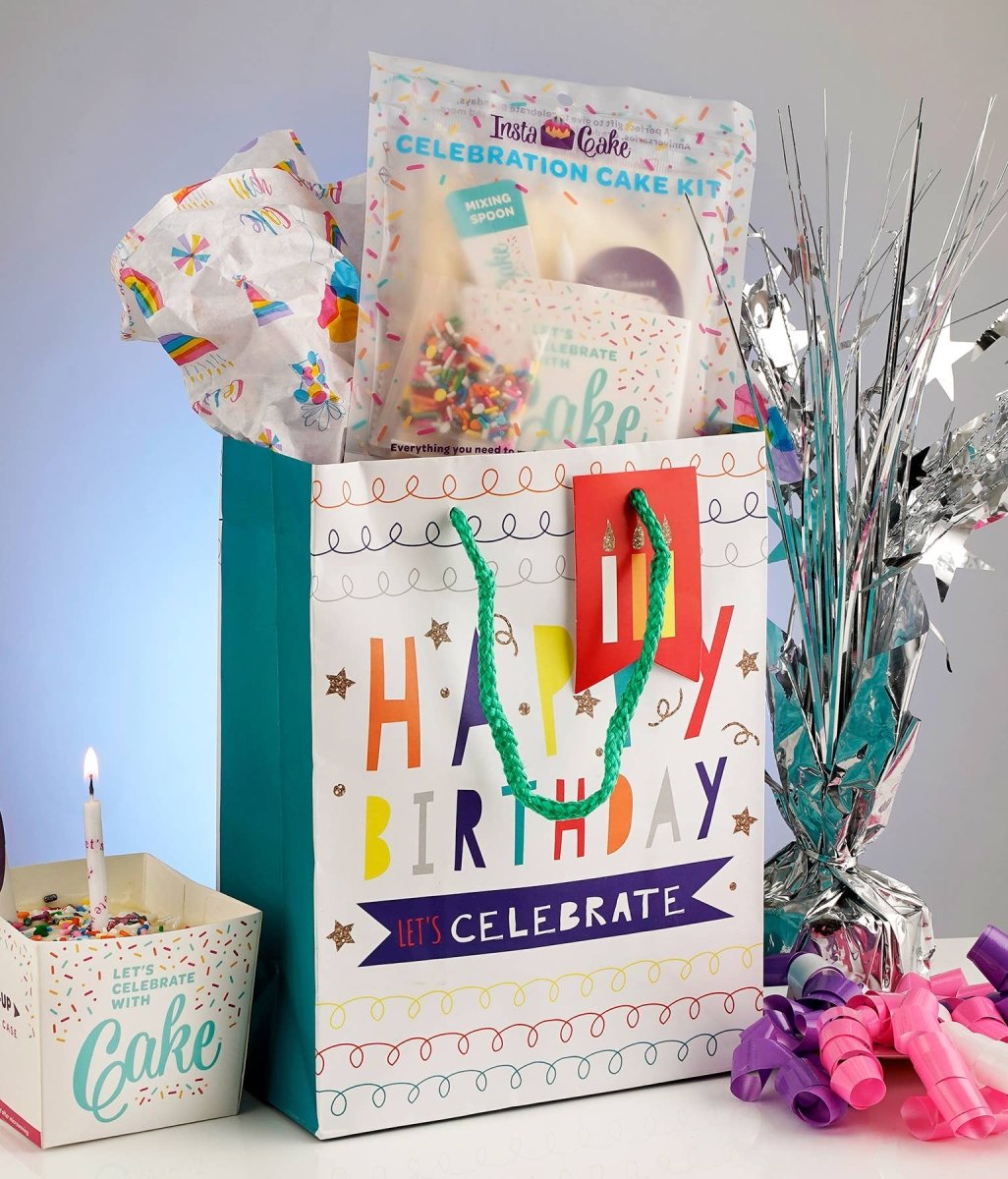 InstaCake Cards - Celebration Cake Kit - Double Chocolate - Purses & Pearls