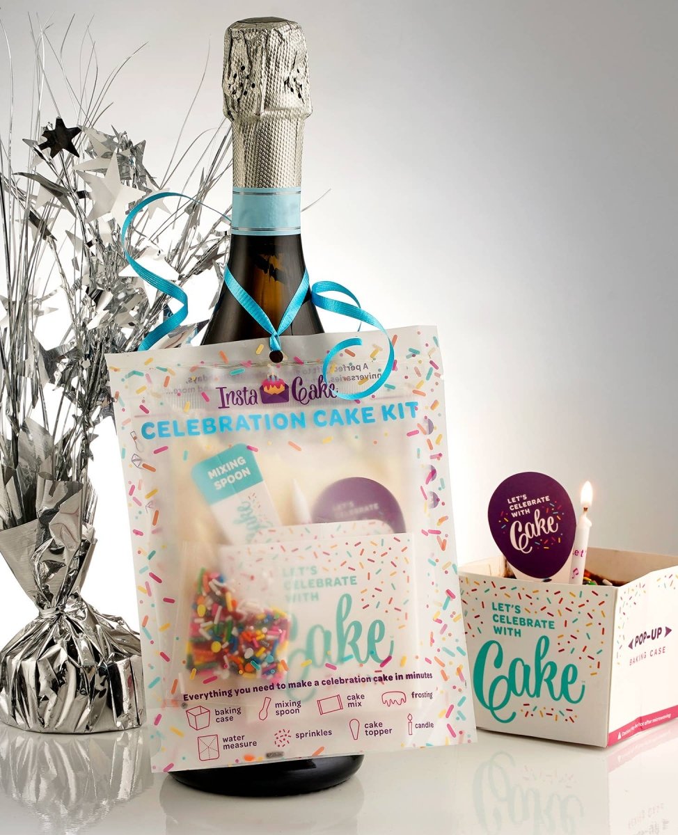 InstaCake Cards - Celebration Cake Kit - Vanilla - Purses & Pearls