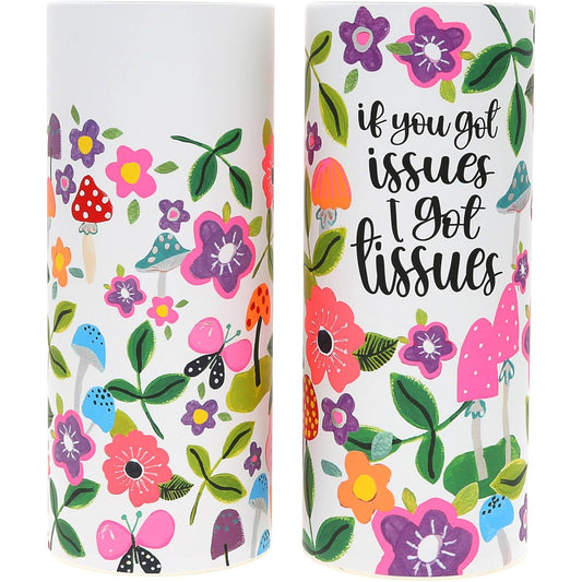 Issues - Car Facial Tissues (Set of 2) - Purses & Pearls