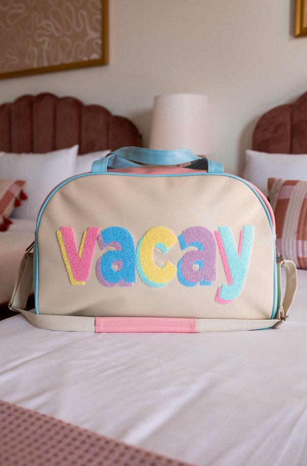 Jadelynn Brooke - Duffle - Vacay (Cream Pastels) - Purses & Pearls