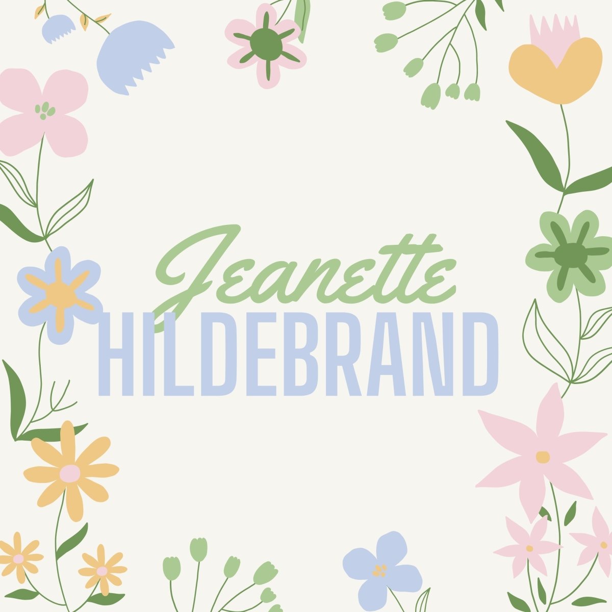 Jeanette Hildebrand - Purses & Pearls