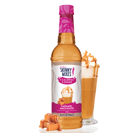 Jordan's Skinny Mixes - Sugar Free Caramel Macchiato Syrup - Purses & Pearls