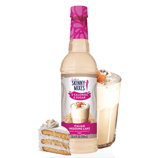 Jordan's Skinny Mixes - Sugar Free Italian Wedding Cake Syrup - Purses & Pearls