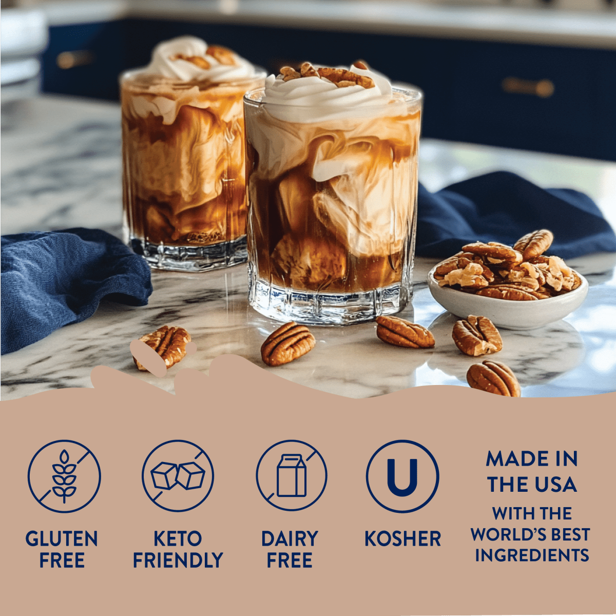 Jordan's Skinny Mixes - Sugar Free Maple Bourbon Pecan Syrup - Purses & Pearls