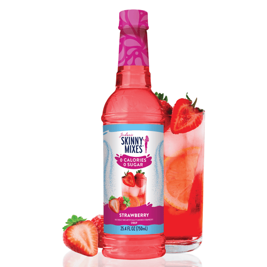 Jordan's Skinny Mixes - Sugar Free Strawberry Syrup - Purses & Pearls