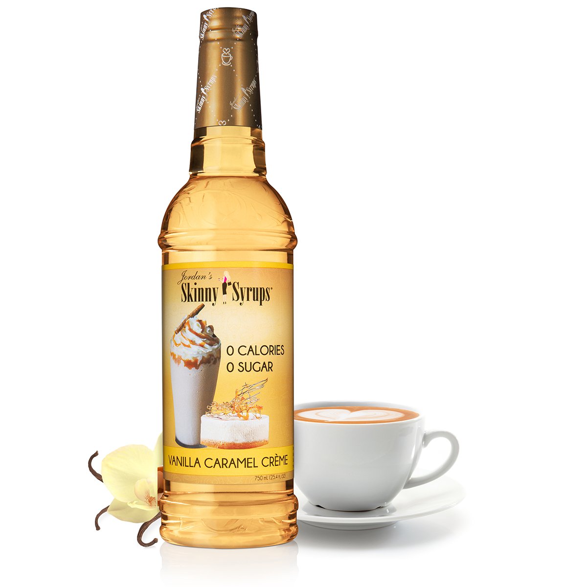 Jordan's Skinny Mixes - Sugar Free Vanilla Caramel Creme Syrup - Purses & Pearls