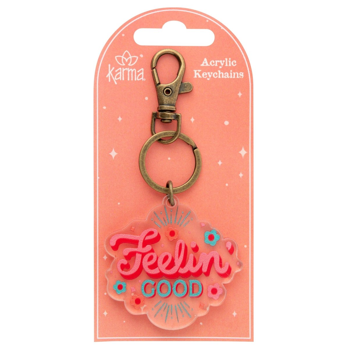 Karma - Acrylic Keychains - Purses & Pearls