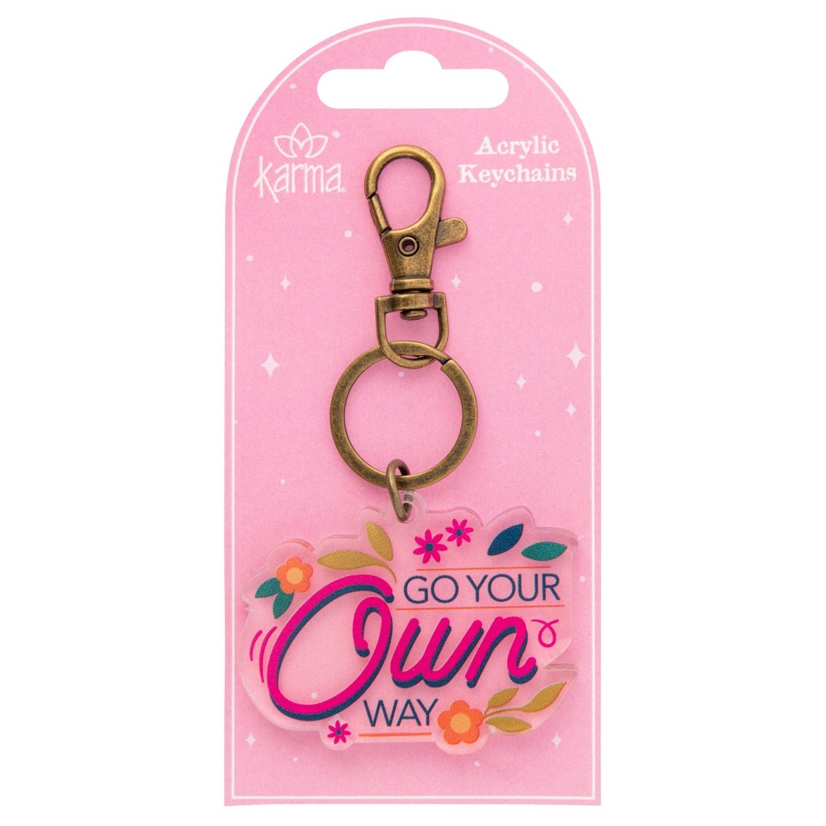Karma - Acrylic Keychains - Purses & Pearls