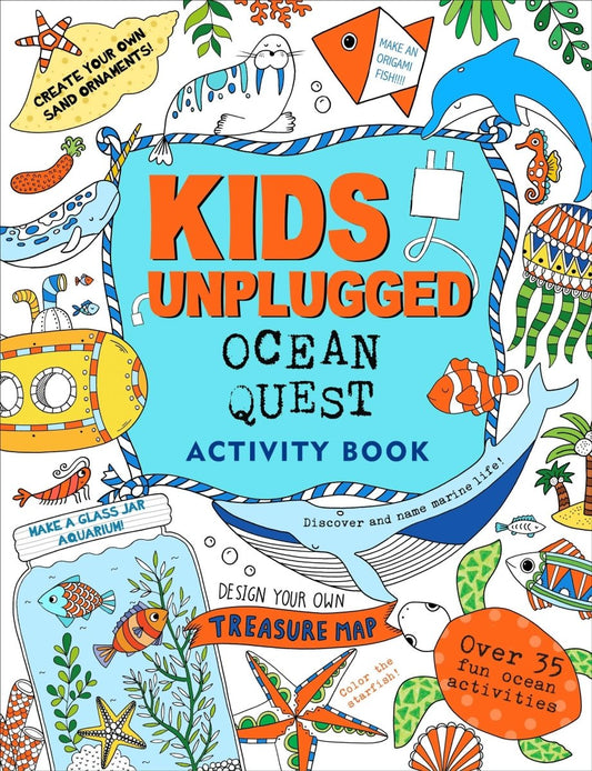 Kids Unplugged: Ocean Quest Activity Book - Purses & Pearls