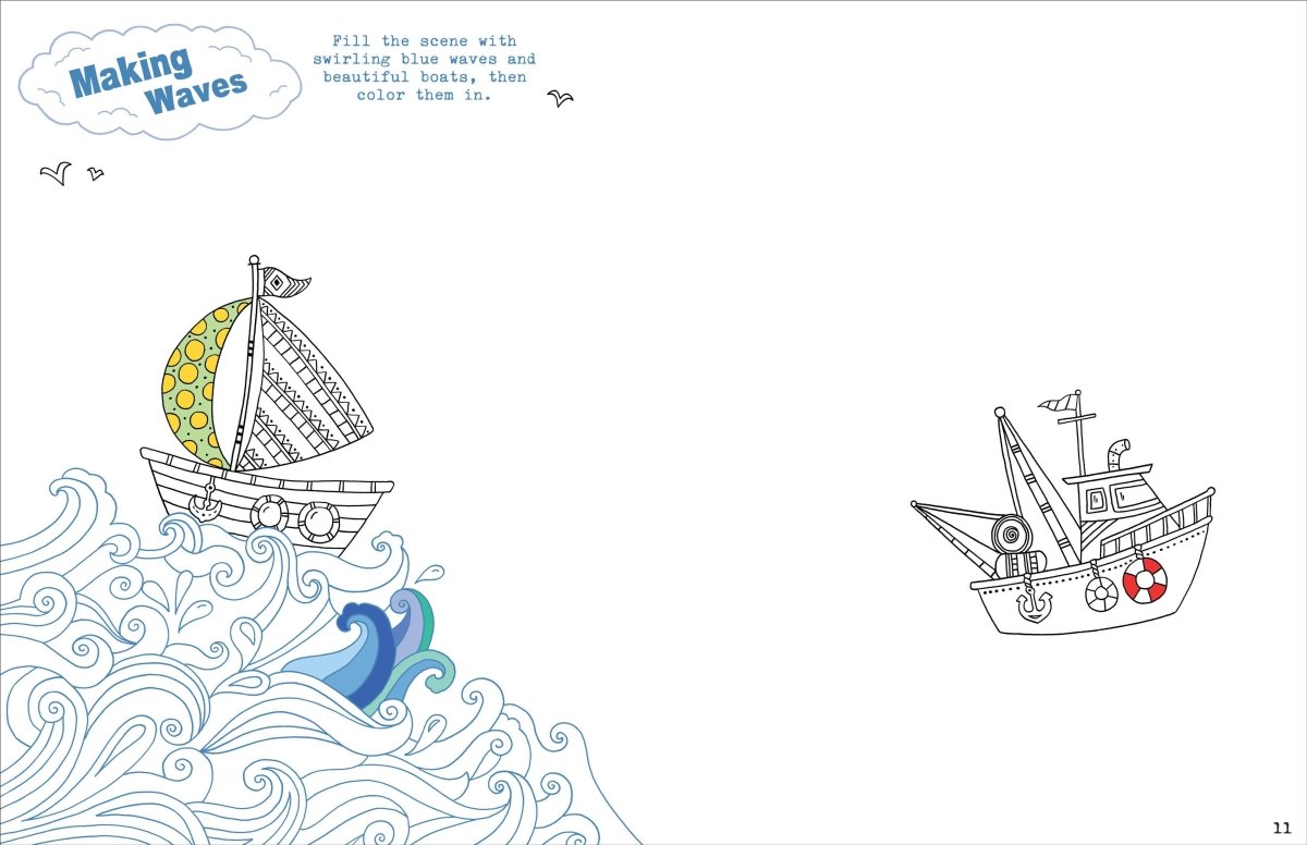 Kids Unplugged: Ocean Quest Activity Book - Purses & Pearls